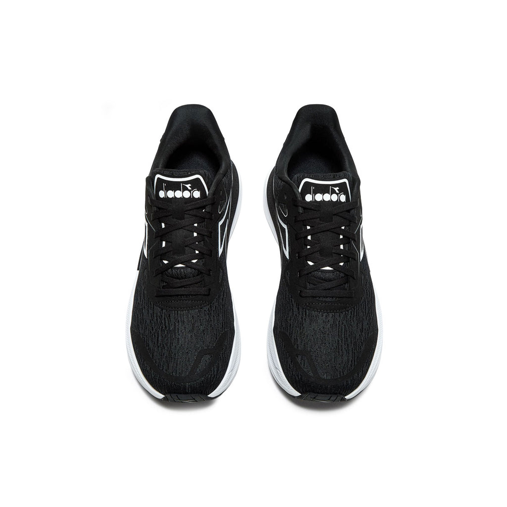 Diadora Nucleo 2 Herre løbesko i sort med hvid detalje