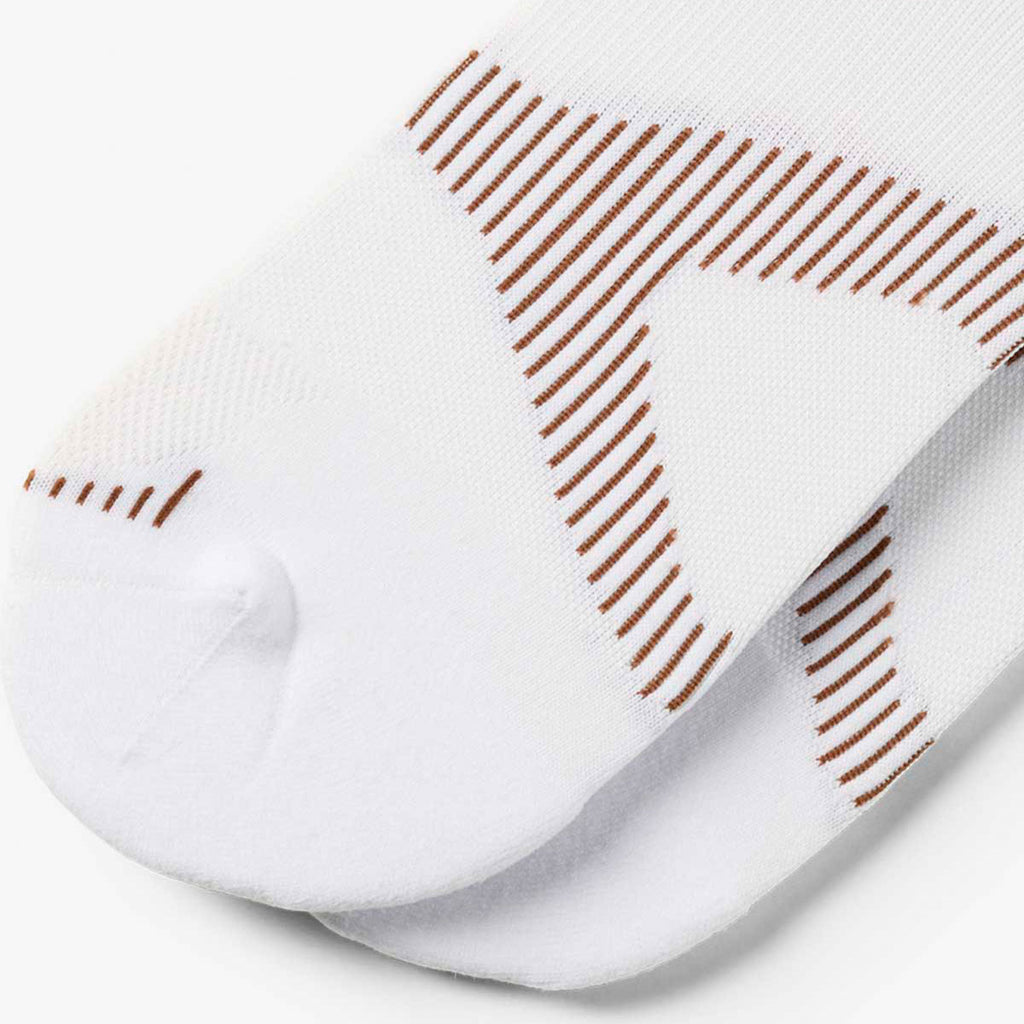 Doxa Addon Crew Socks i taupe med striber