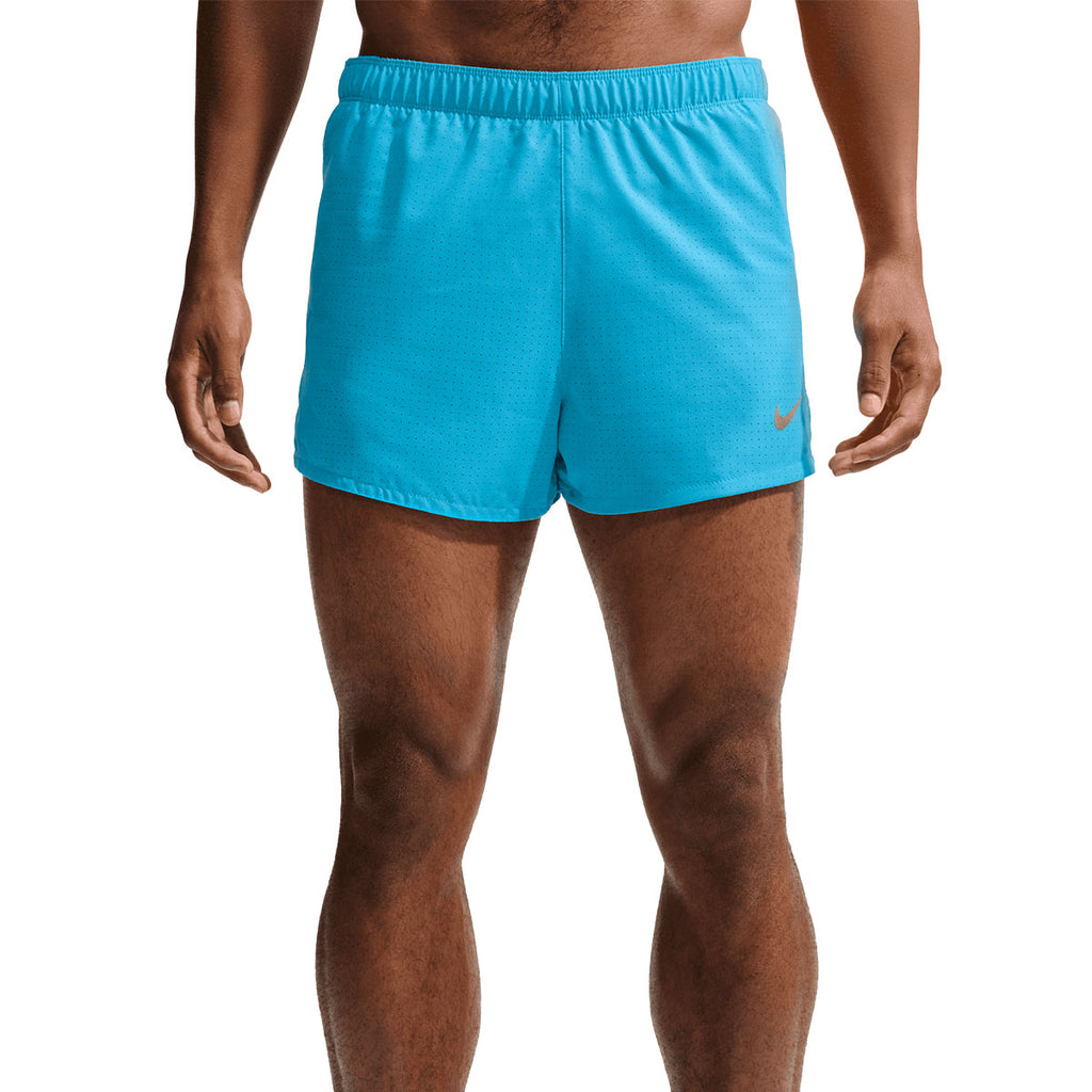 Nike Dri-Fit Fast 3IN brief-lined herreshorts i turkis blå