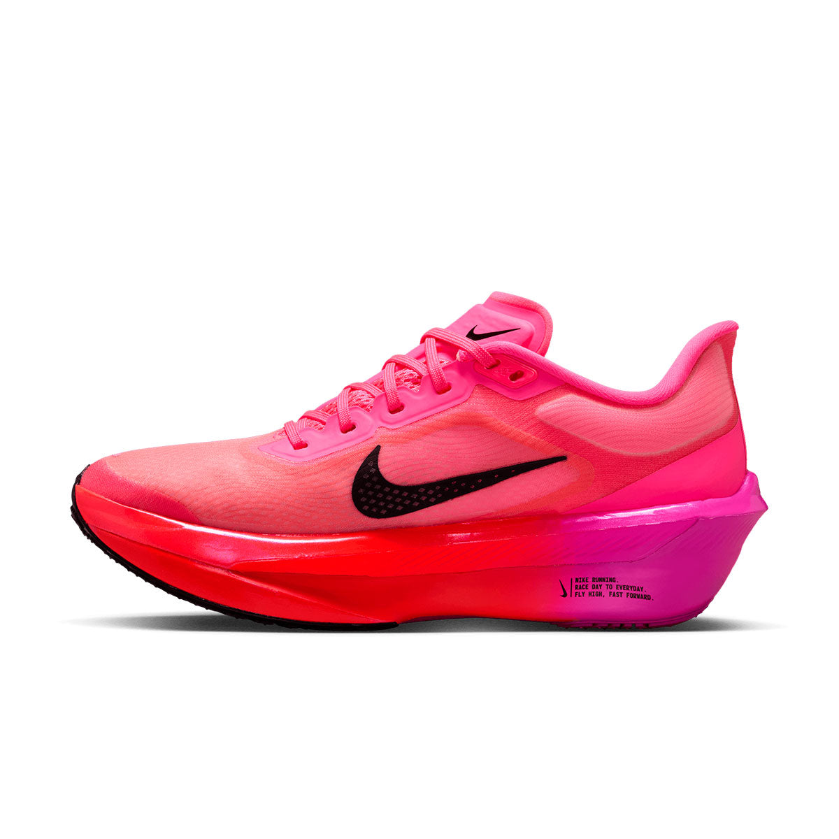 Nike Zoom Fly 6 Dame løbesko i pink med sort swoosh
