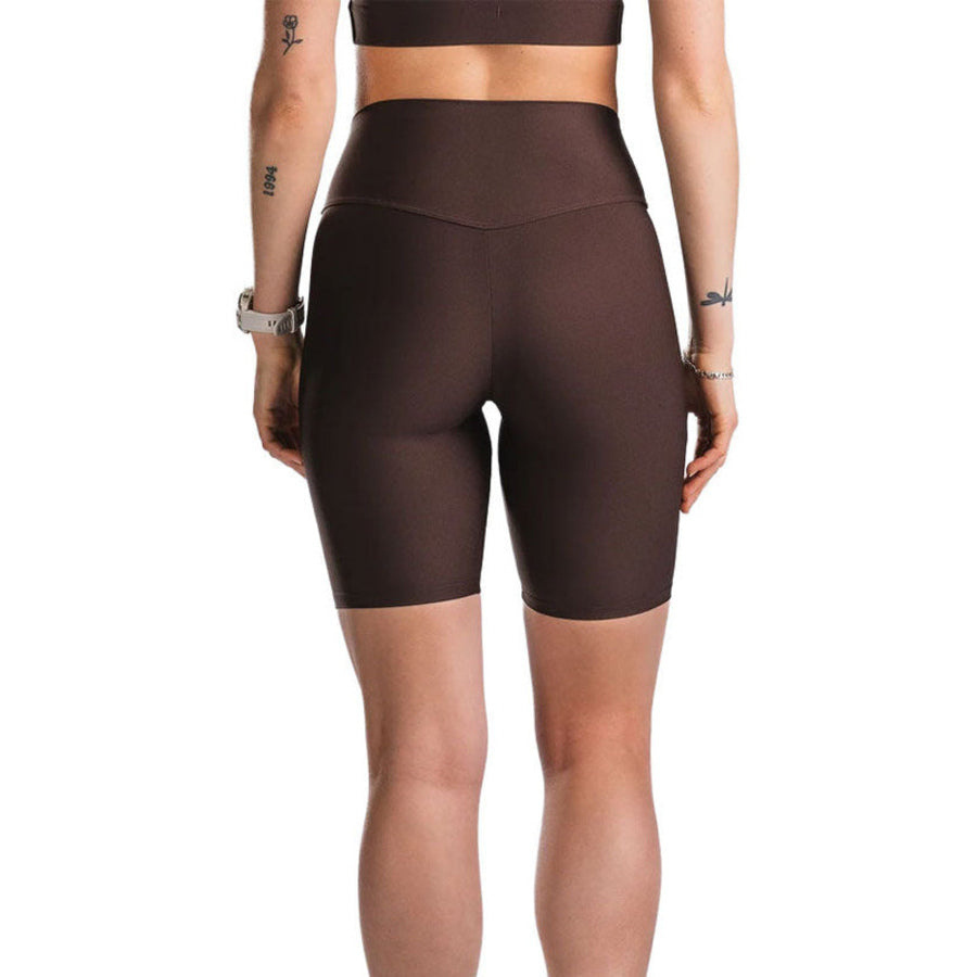 Fusion højtaljede dame kort tight i sort design