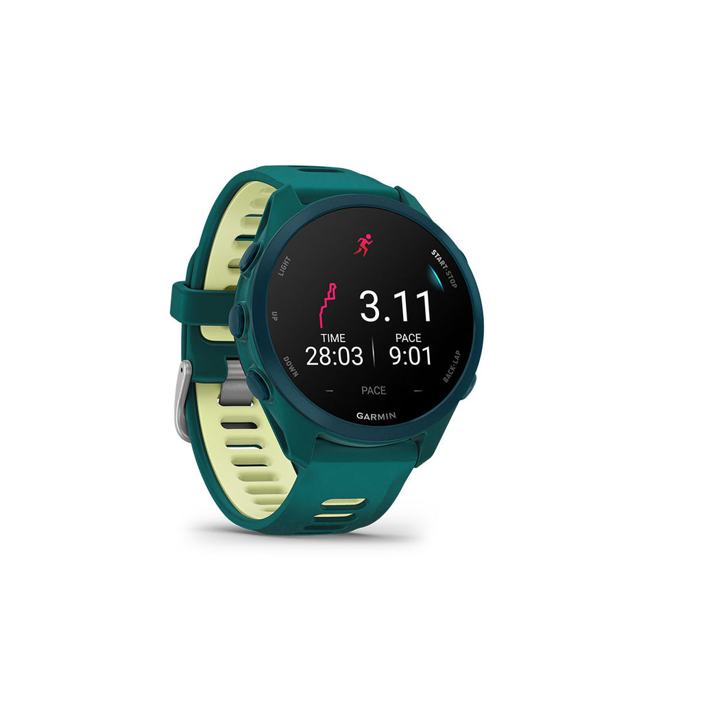 Garmin Forerunner 170 Music i teal grøn med GPS-funktioner