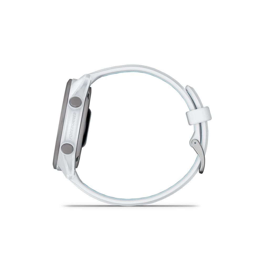 Garmin Forerunner 170 i hvid og lyseblå farve