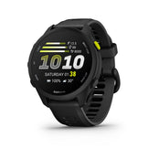 Garmin Forerunner 70 i sort med digitalt urdisplay