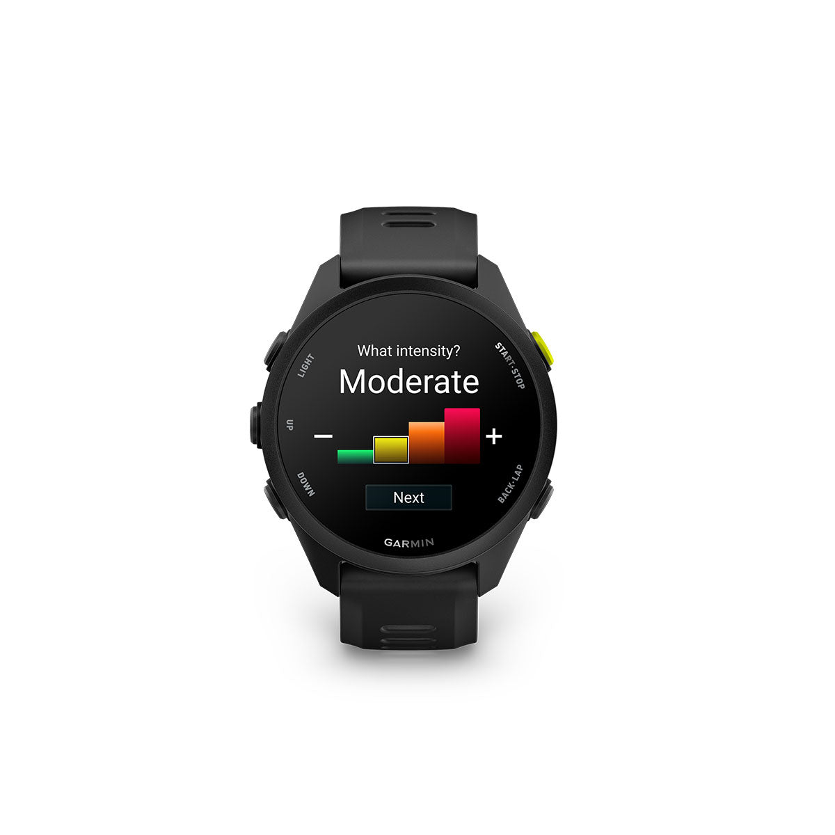 Garmin Forerunner 70 sort smartwatch med aktivitetsmåler