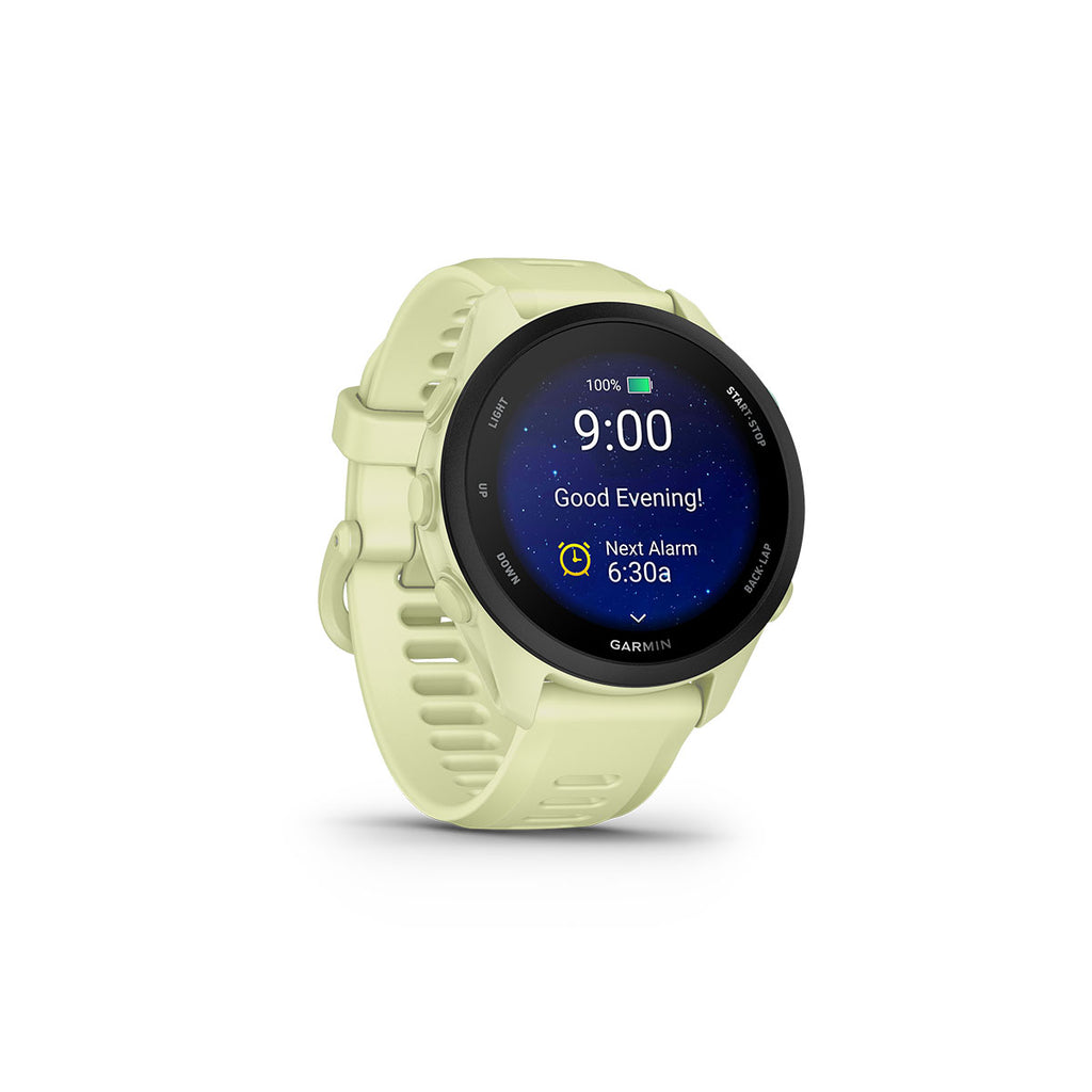 Garmin Forerunner 70 Citron med digitalt urdisplay og alarmfunktion