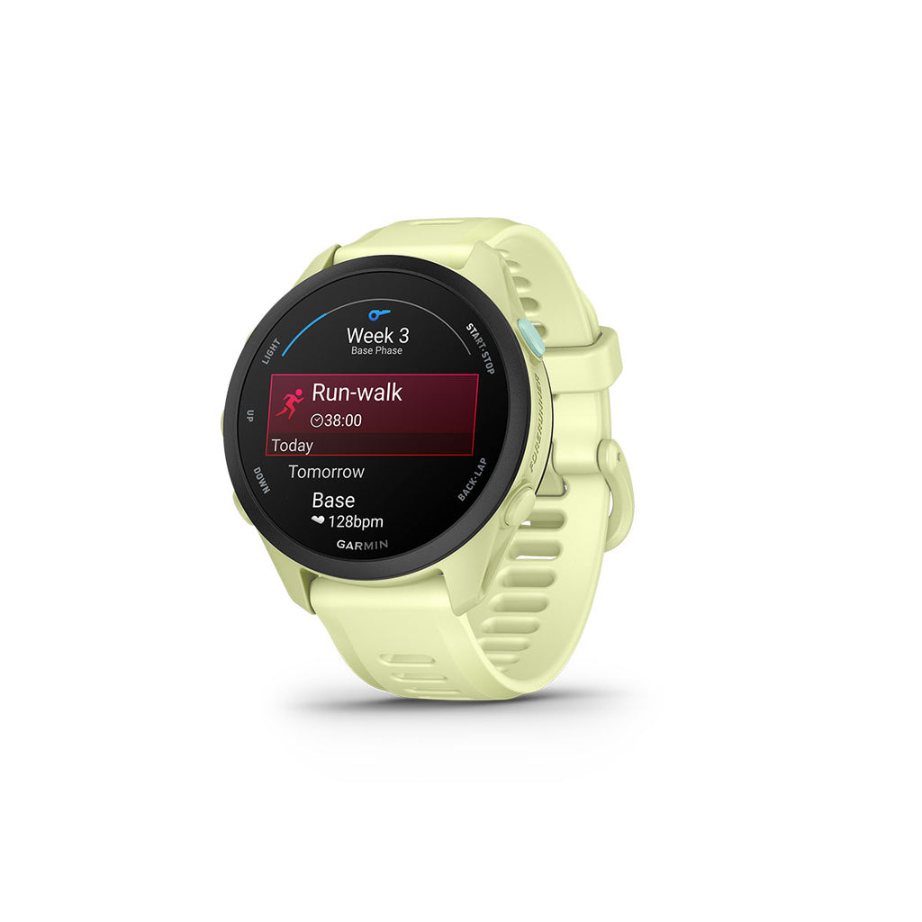 Garmin Forerunner 70 i citron med aktivitetsmonitor og farveskærm