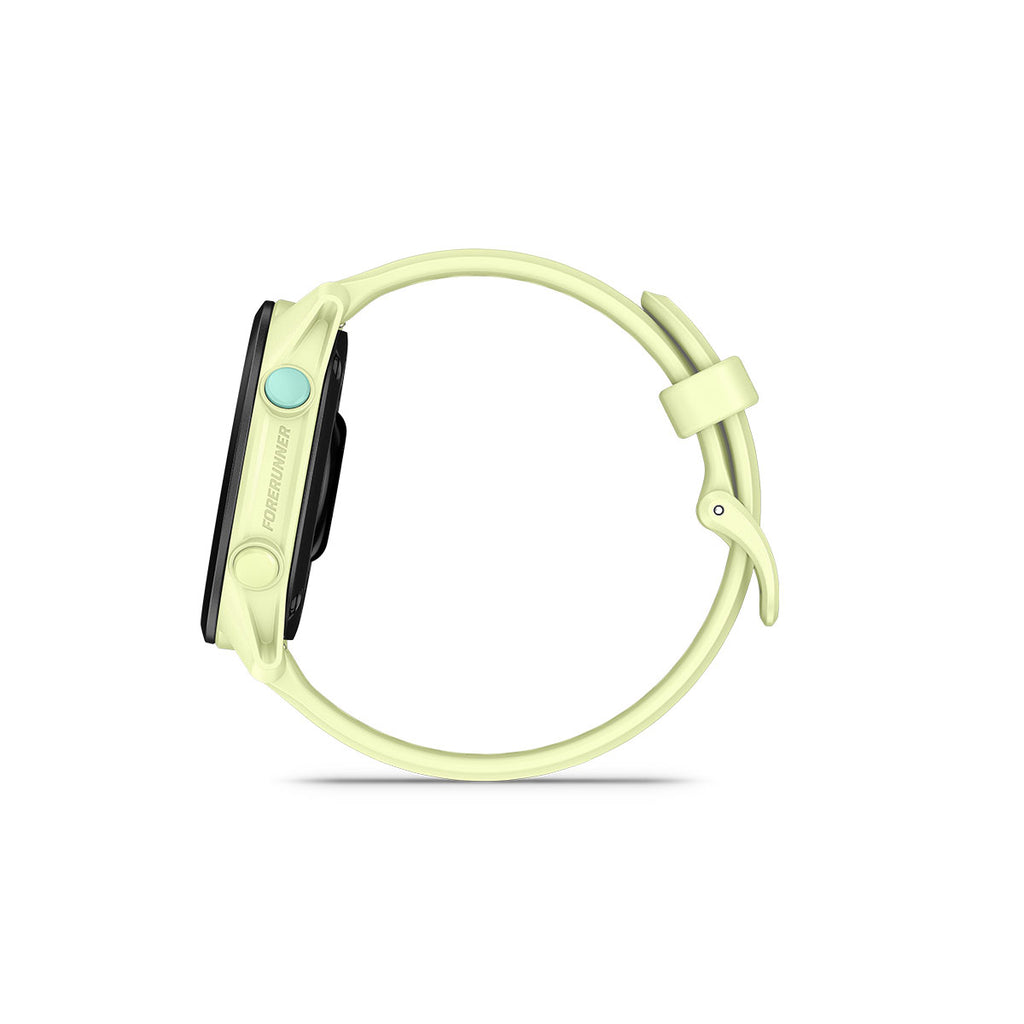 Garmin Forerunner 70 i citronfarvet med sort skærm