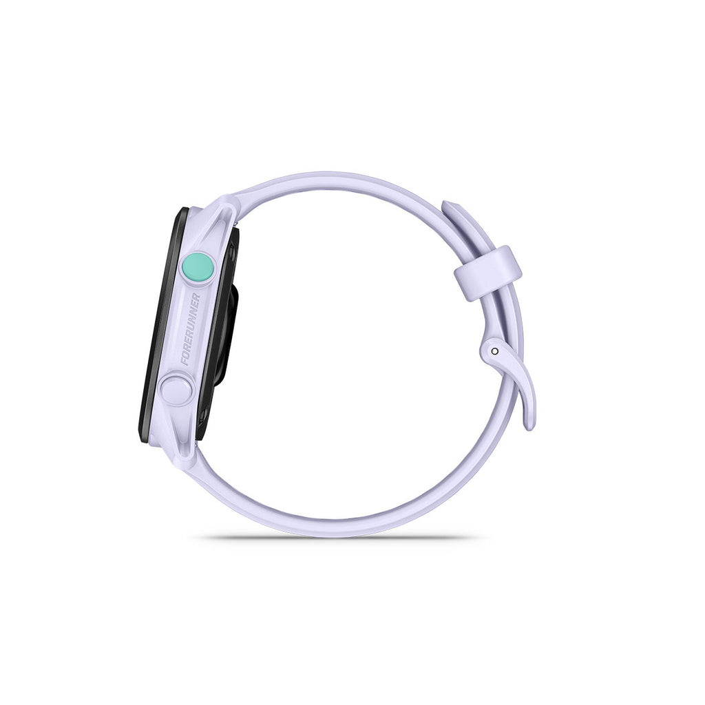 Garmin Forerunner 70 i cool lavendel med sort skærm