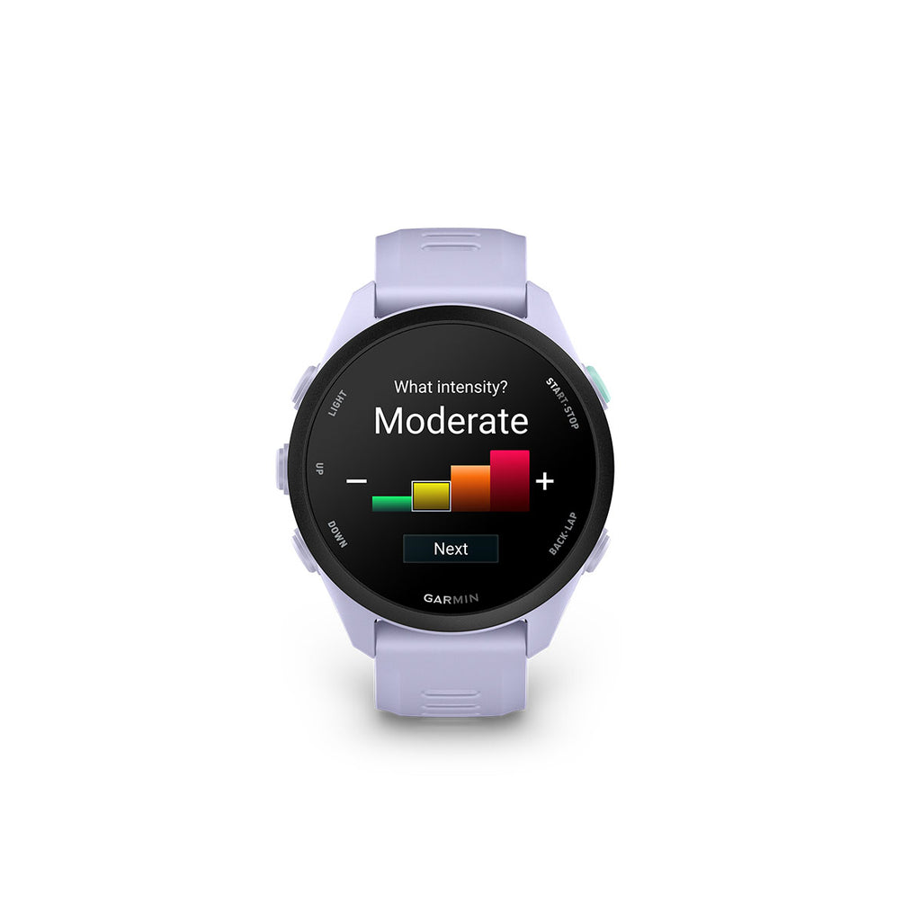 Garmin Forerunner 70 i cool lavendel med aktivitetsmonitorering