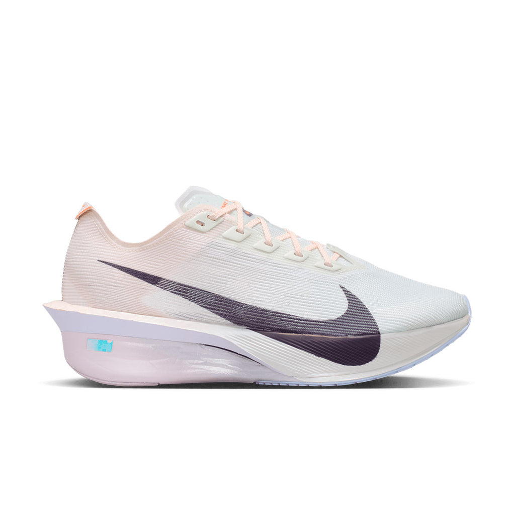 Nike ZoomX Vaporfly Next% 4 Dame løbesko i hvid med lilla logo