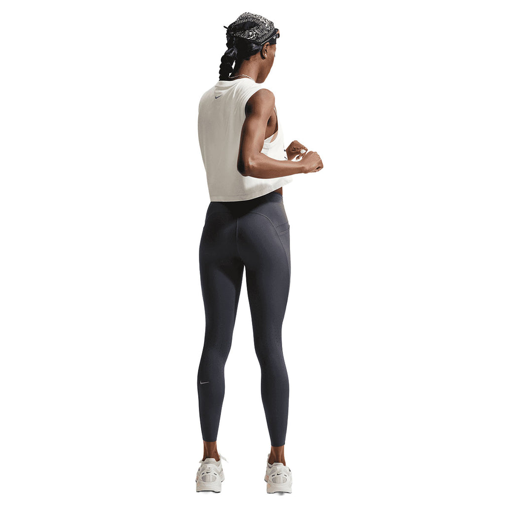 Nike Swift High-Rise 7/8 tights dame med høj talje i sort