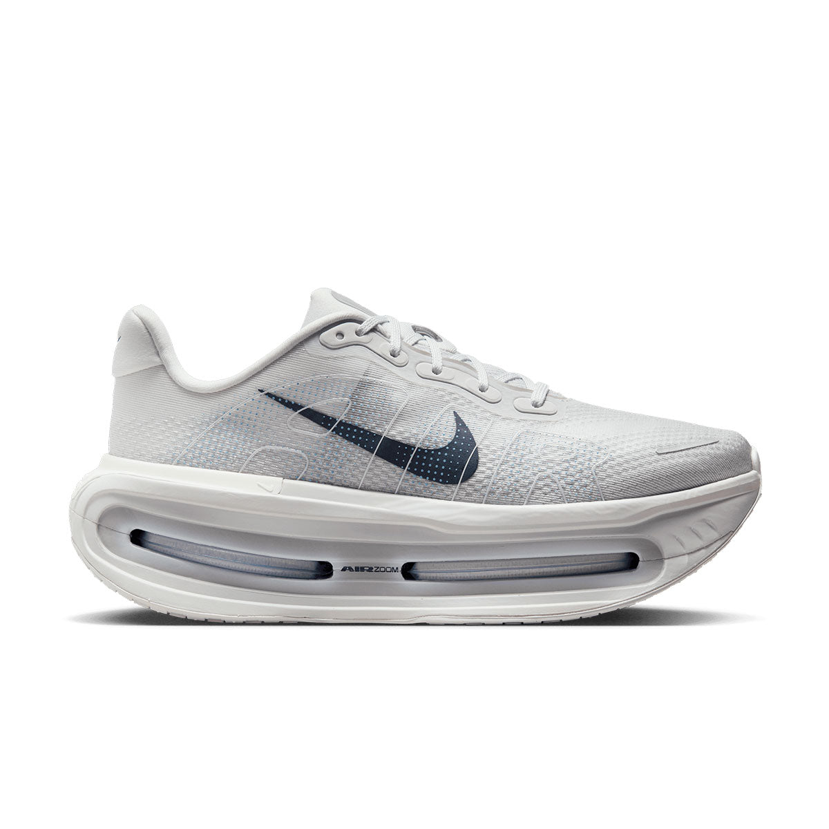 Nike Vomero løbesko til mænd i grå med blå Swoosh og airsål