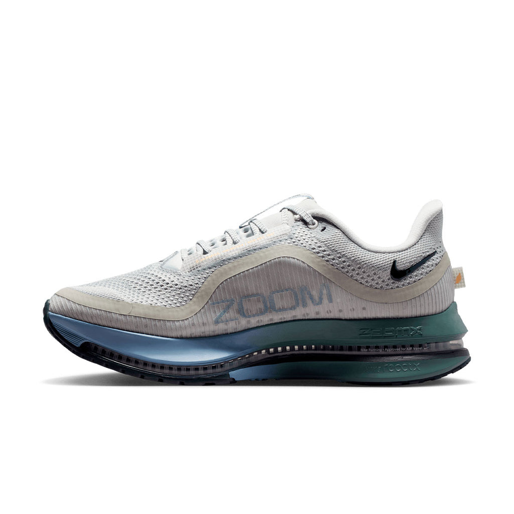Nike Pegasus løbesko til mænd med grå og blå meshoverdel