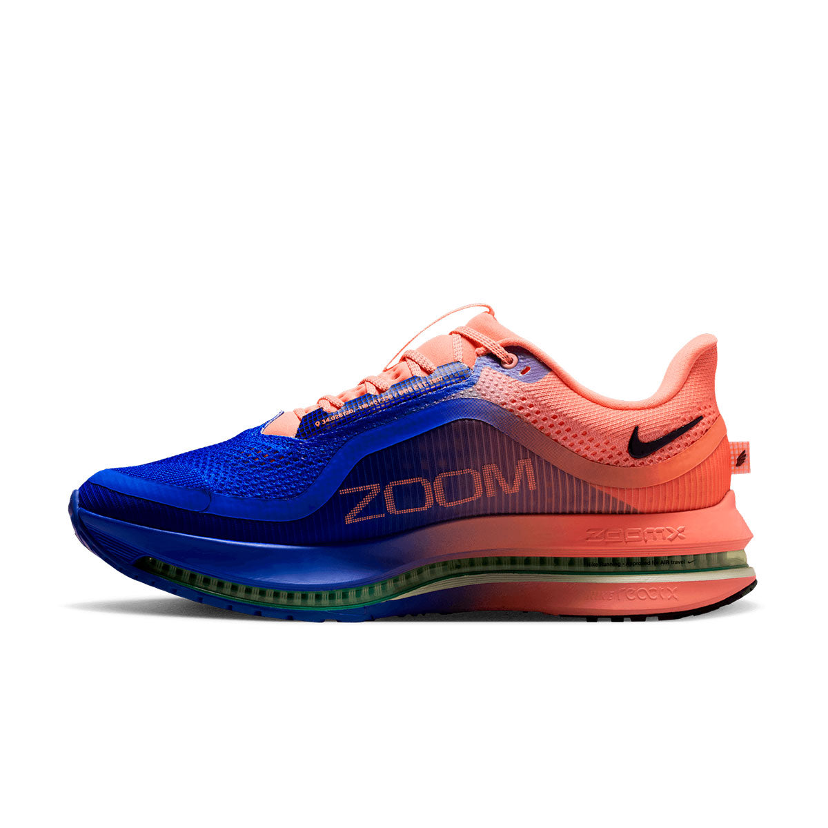 Nike Pegasus løbesko til mænd med orange og blå overdel