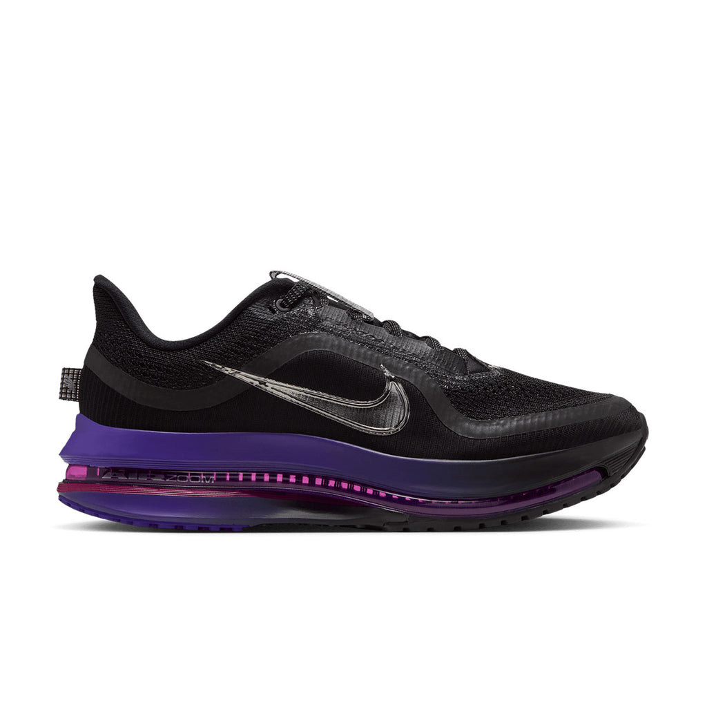 Nike Pegasus Premium Dame løbesko i sort med lilla mellemsål