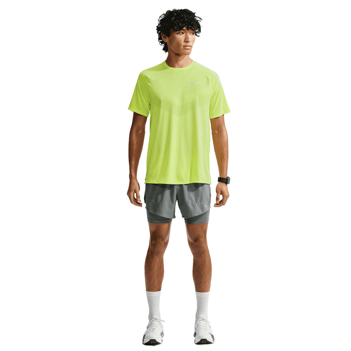 Neon grøn Nike Dri-FIT ADV herre t-shirt med kort ærme