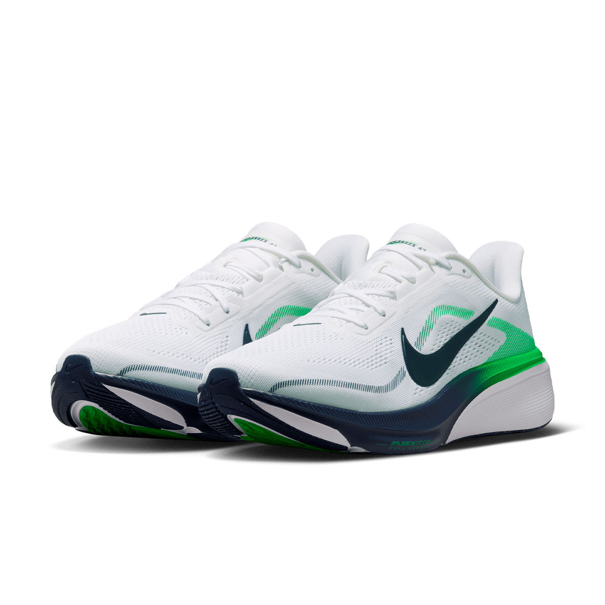 Nike Air Zoom Pegasus 42 herre løbesko i hvid og grøn