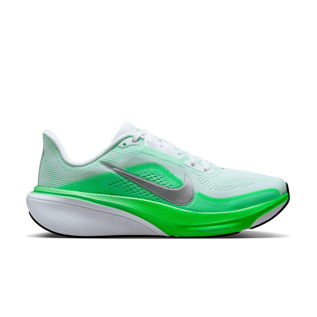 Nike Air Zoom Pegasus 42 Dame løbesko i hvid og grøn