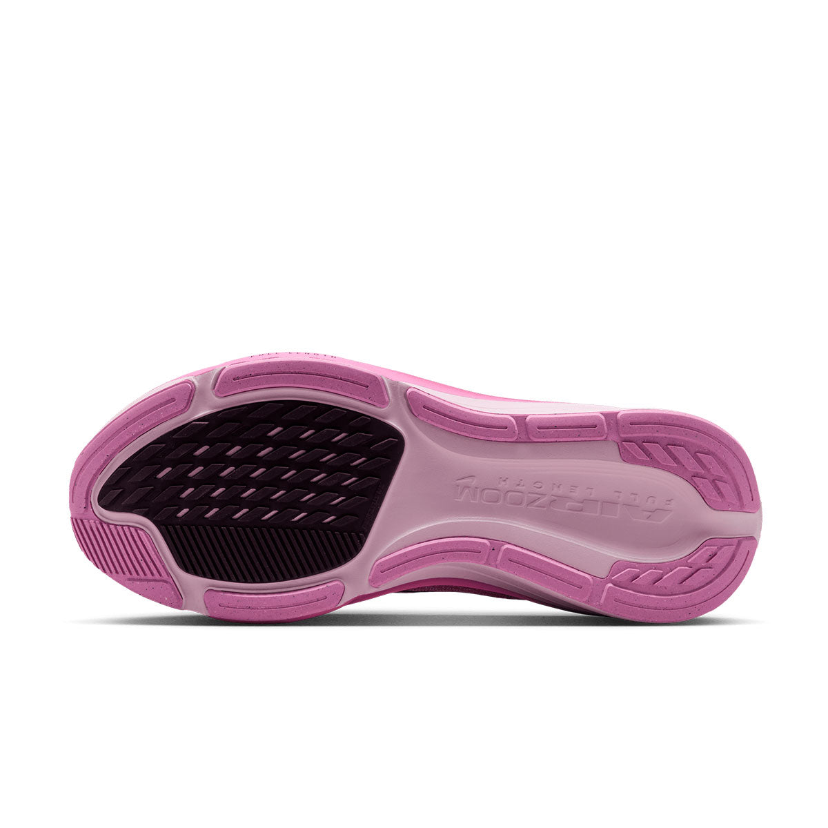 Nike Air Zoom Pegasus 42 Dame løbesko, sålens underside i rosa