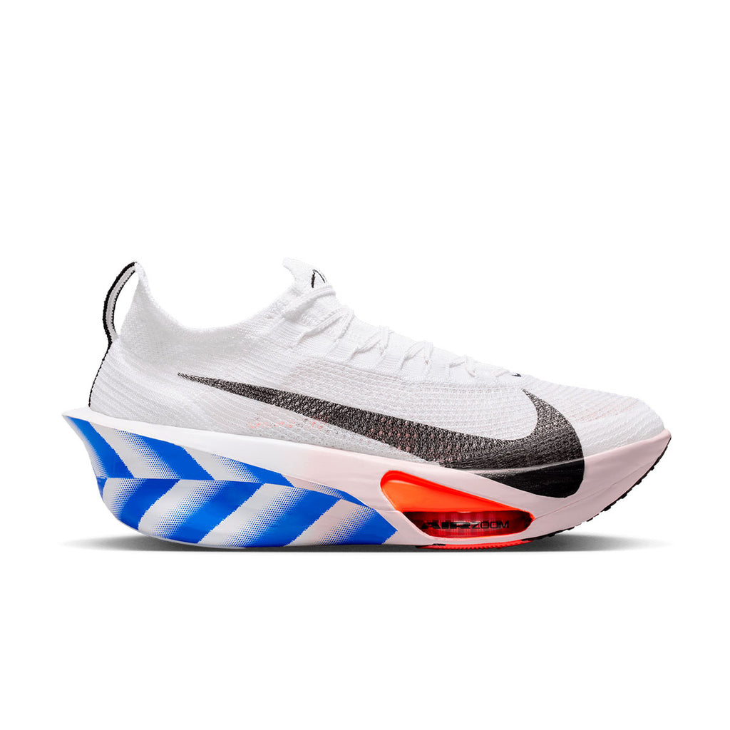 Nike Alphafly Next% 3 herreløbesko med hvid overd el og blå sål