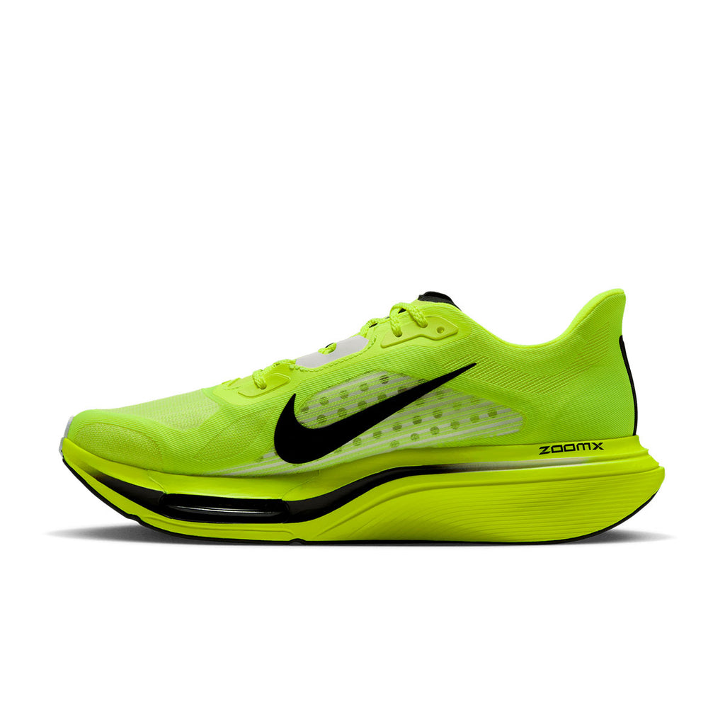 Nike Pegasus Plus 2 herre løbesko i neonlime med sort Swoosh