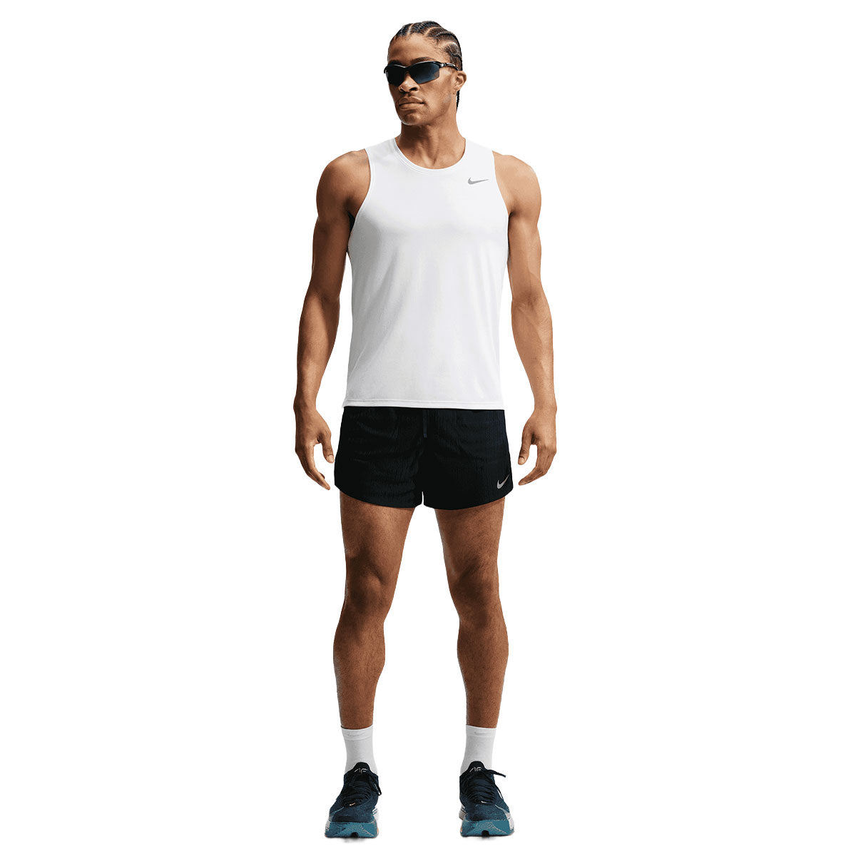 Nike Stride Aero-FIT 5 tommer herreshorts med logo og snit