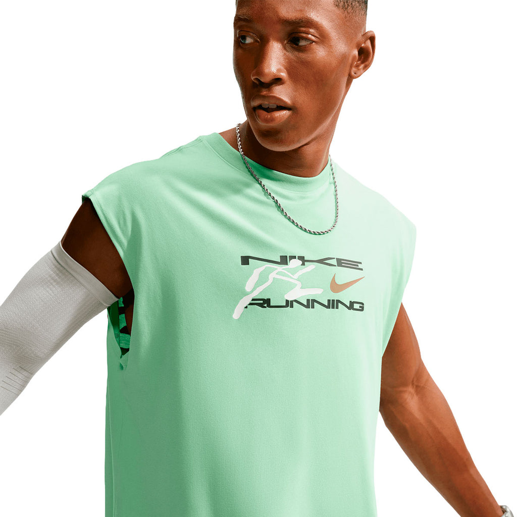Nike Dri-FIT Sleeveless Running T-shirt Herre
