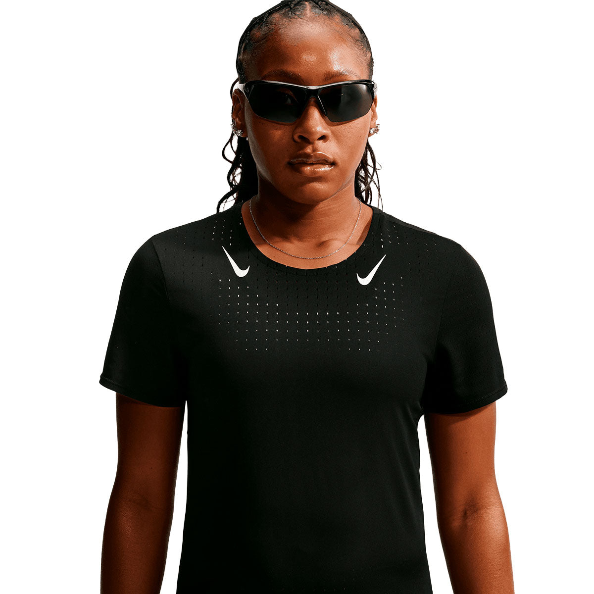 Nike AeroSwift Dri-FIT ADV kortærmet T-shirt med Swoosh-logo Dame