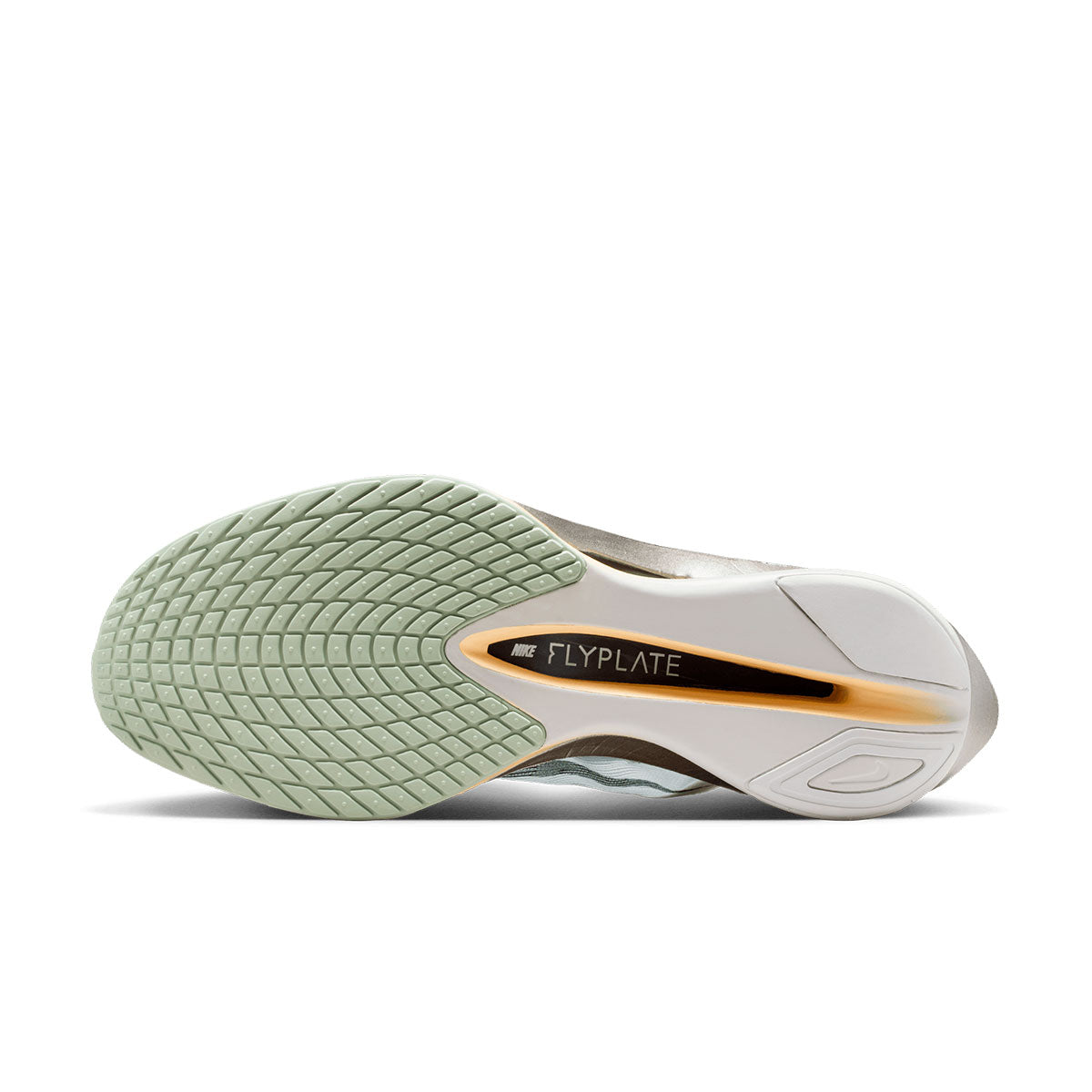 Nike ZoomX Vaporfly Next% 4 herre løbesko sål og hælkappe set bagfra