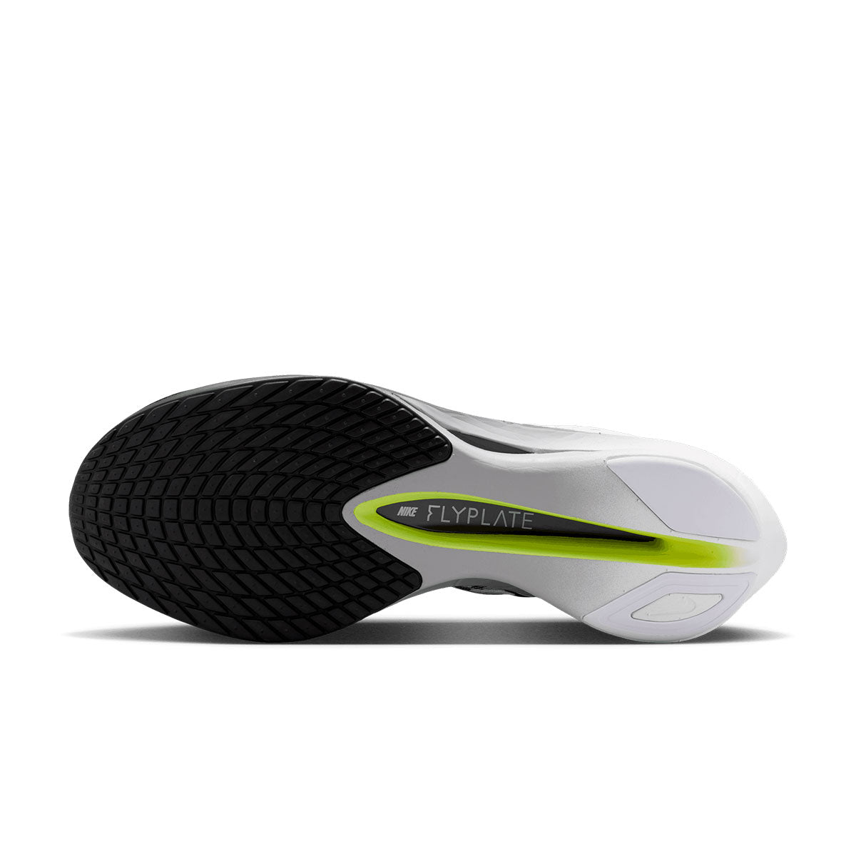 Nike ZoomX Vaporfly Next% 4 SE løbesko med sort sål og neon-detalje