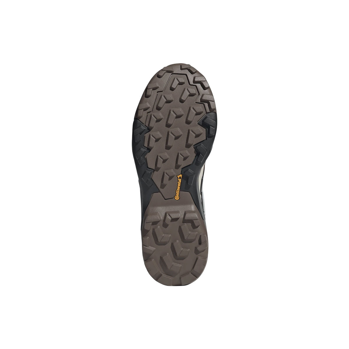Adidas Terrex Skychaser vandresko med mønstret gummisål og hælprofil