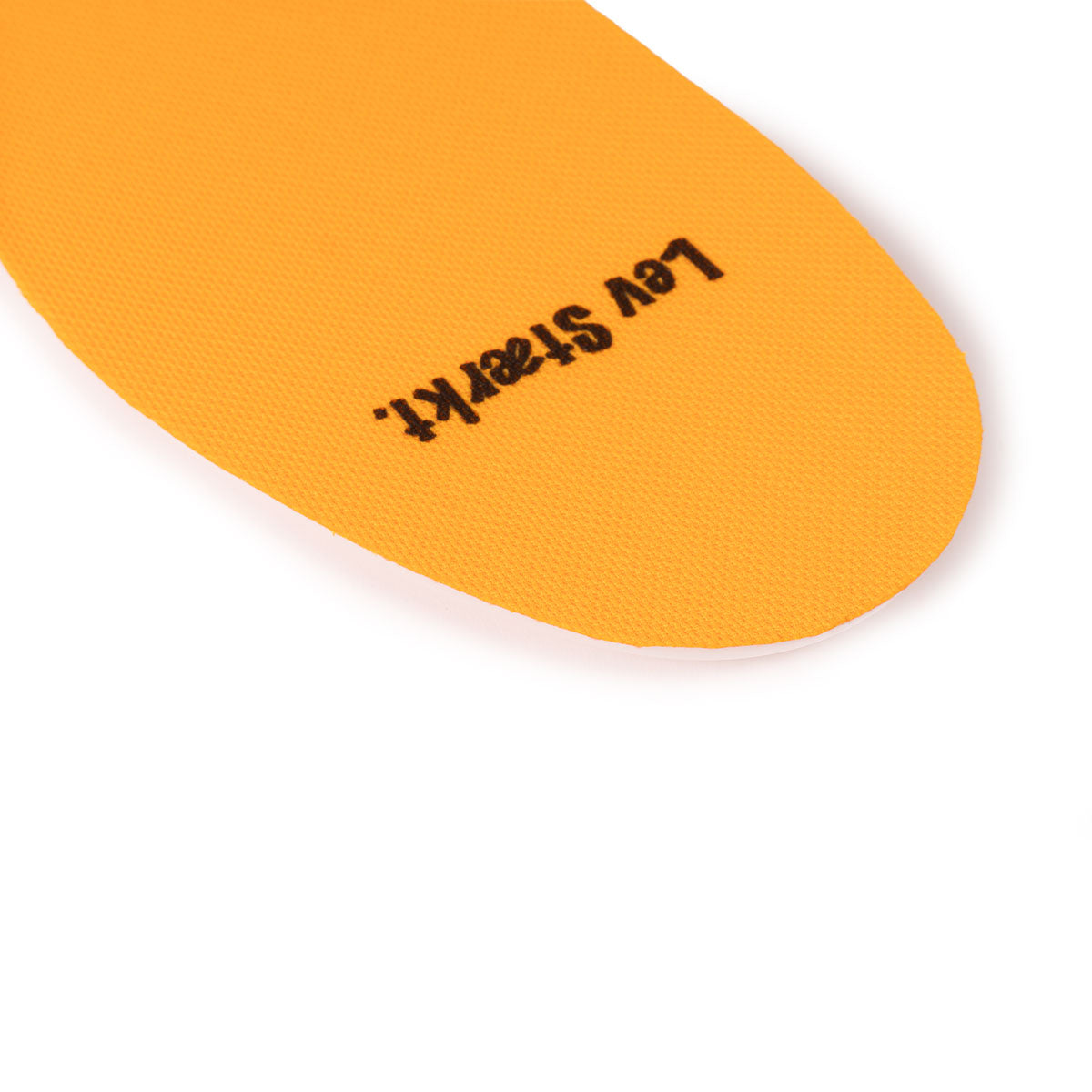 KSO Comfort Soles indlæg med orange overside og “1 1/2 M4” markering