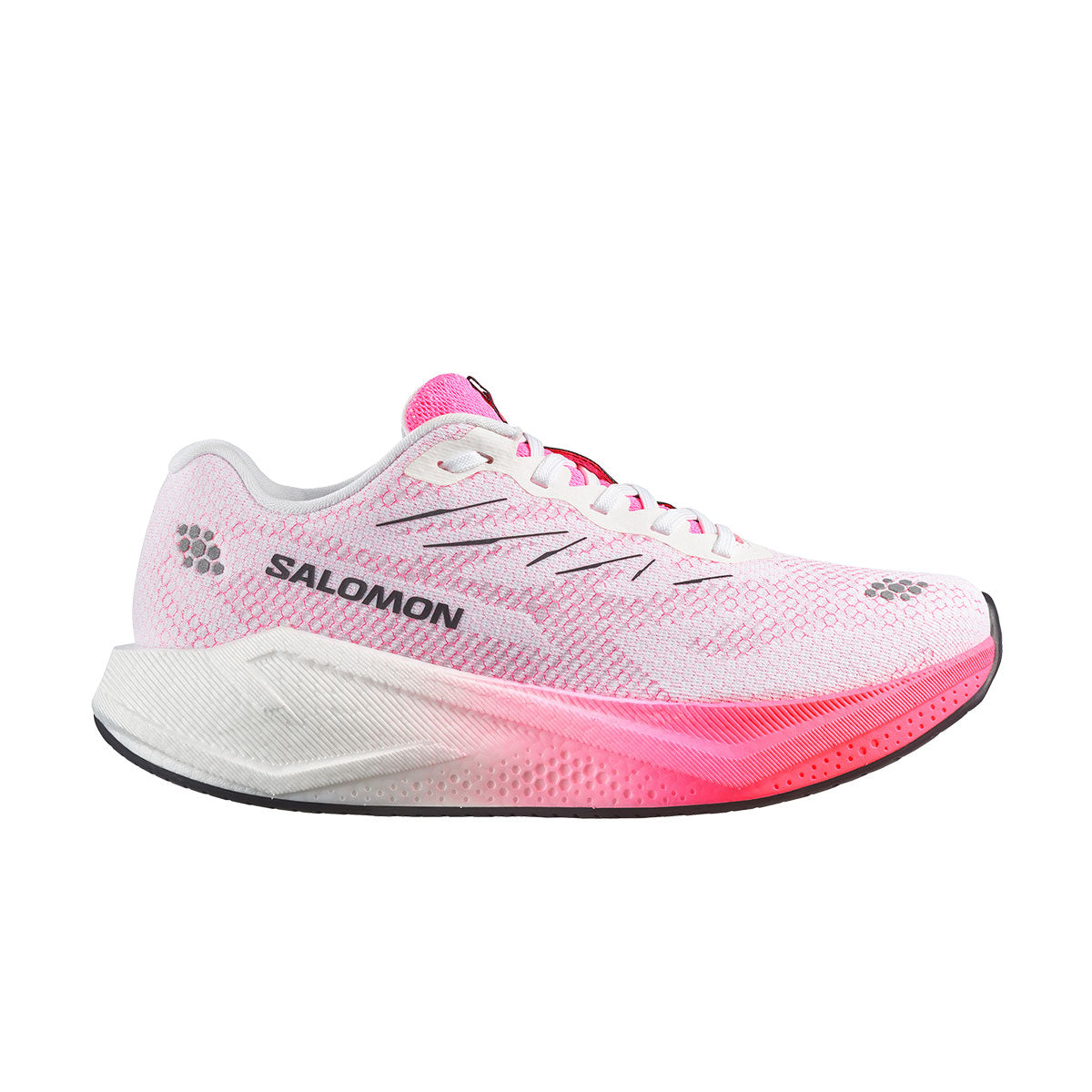 Salomon Aero Blaze 4 dame løbesko i lyserød og hvid