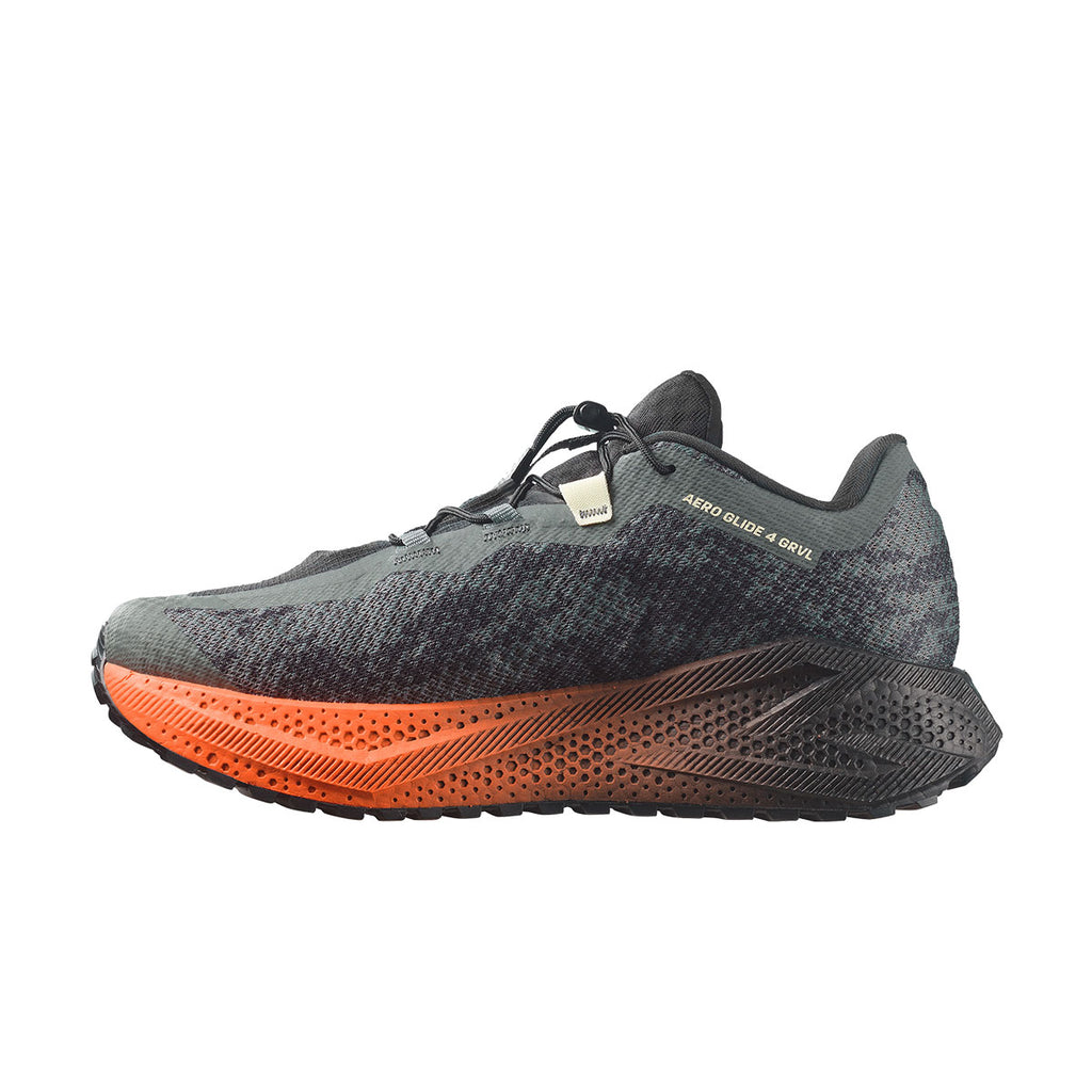 Salomon Aero Glide 4 GRVL løbesko til mænd med orange ydersål