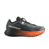 Salomon Aero Glide 4 løbesko til mænd med grå orange sål