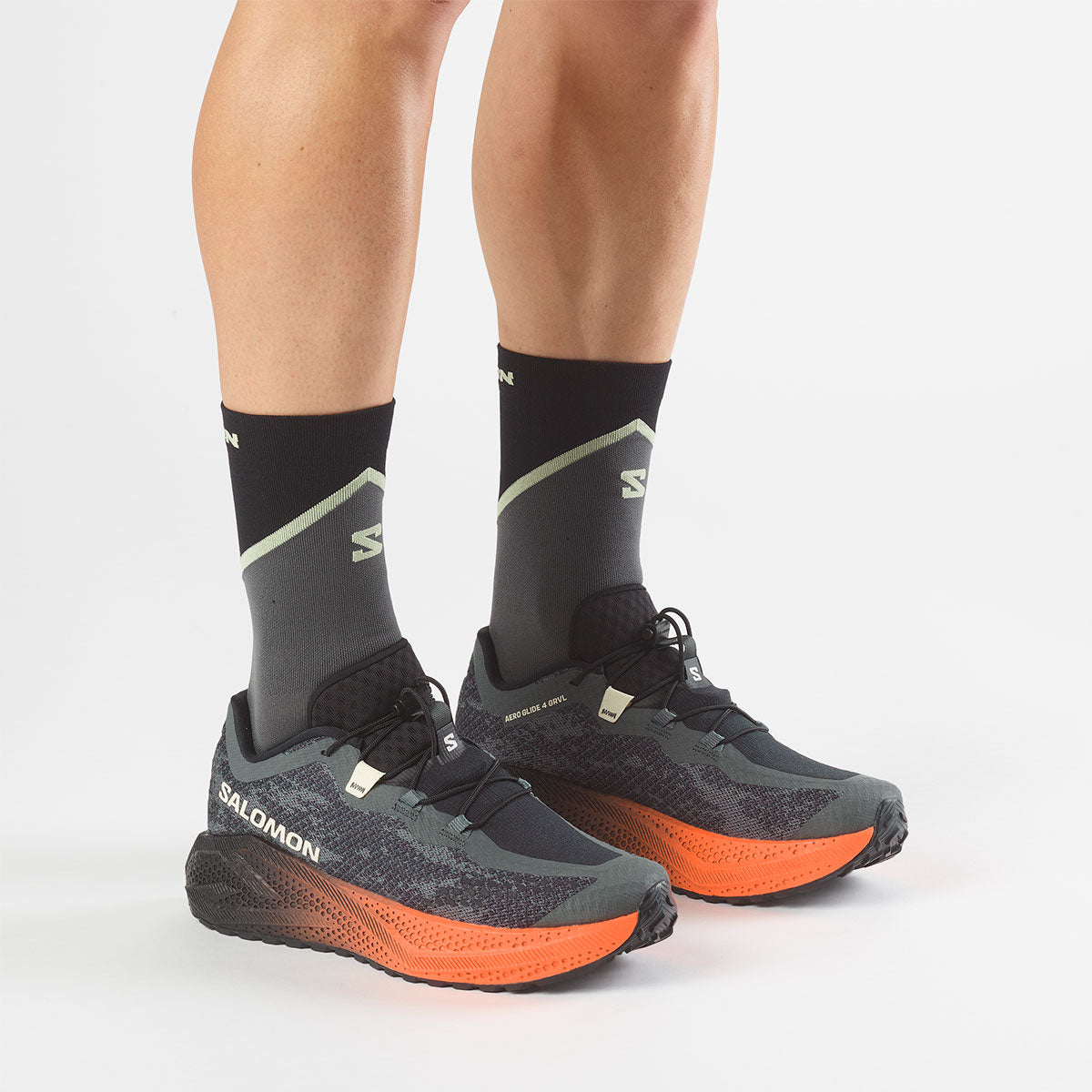 Salomon Aero Glide 4 GRVL løbesko til herre med snørebånd og profilsål