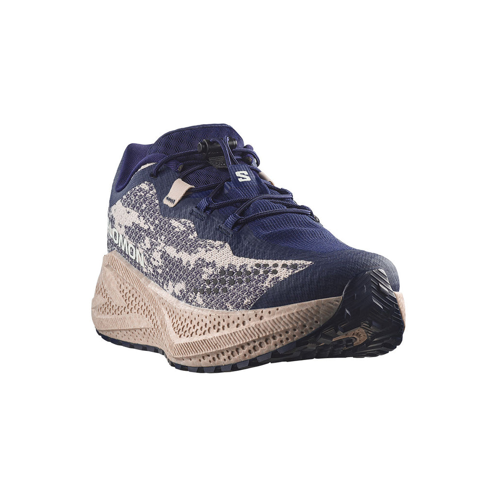 Salomon Aero Glide 4 GRVL trailsko til herre i blå og beige