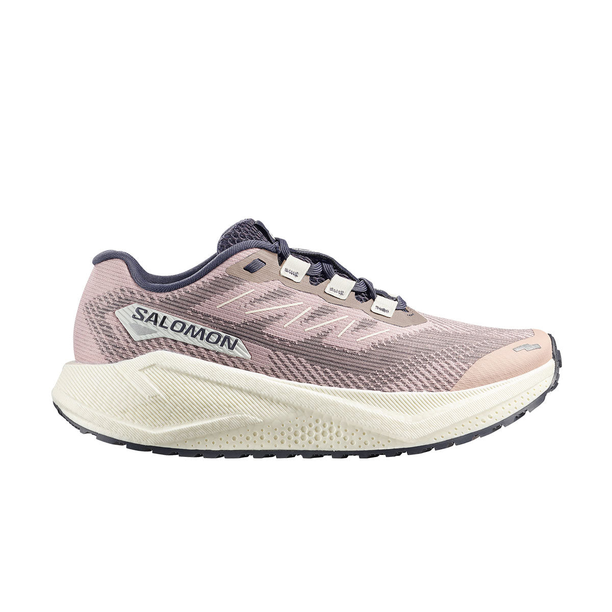 Salomon Aero Blaze 3 GRVL dame trailsko i rosa med snørebånd