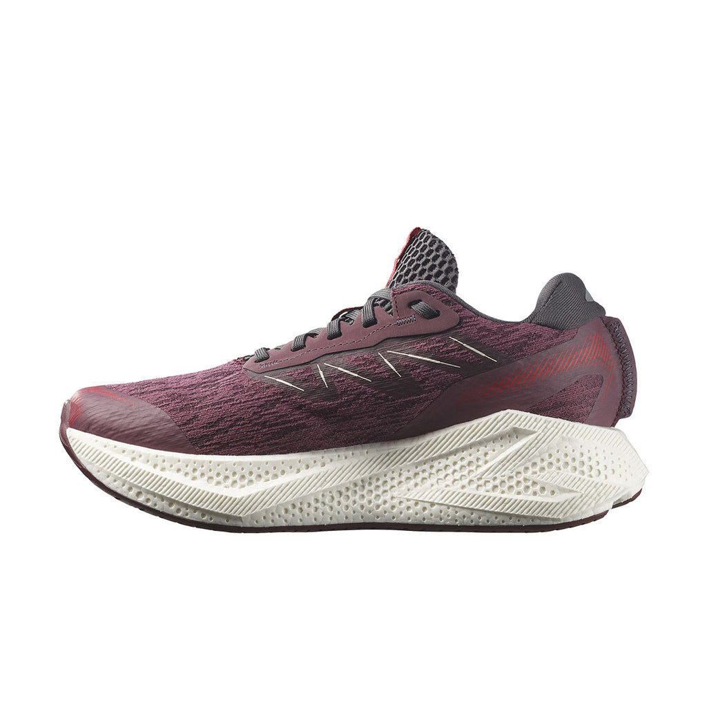 Salomon Aero Glide 4 Dame løbesko i lilla og mørkeblå farver
