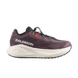 Salomon Aero Glide 4 GRVL dames løbesko med grå og lilla overd.