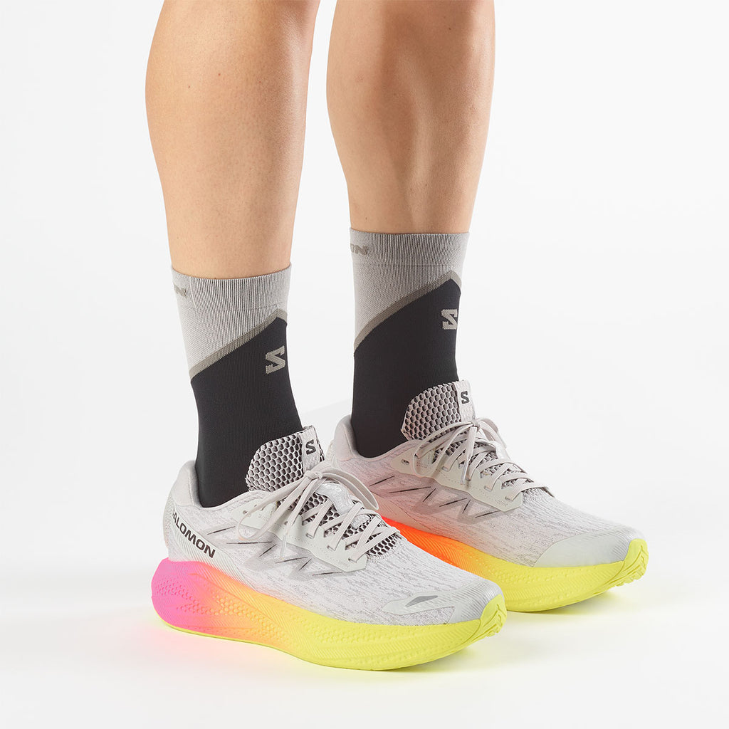 Salomon Aero Glide 4 løbesko til mænd i gradient hvid og sort