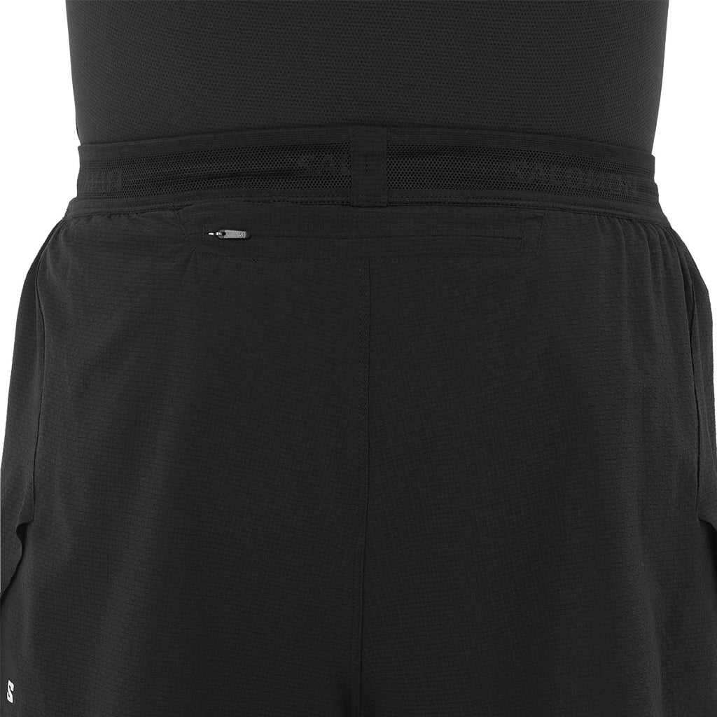 Salomon Sense Aero Split 3-tommers herreshorts i sort stof