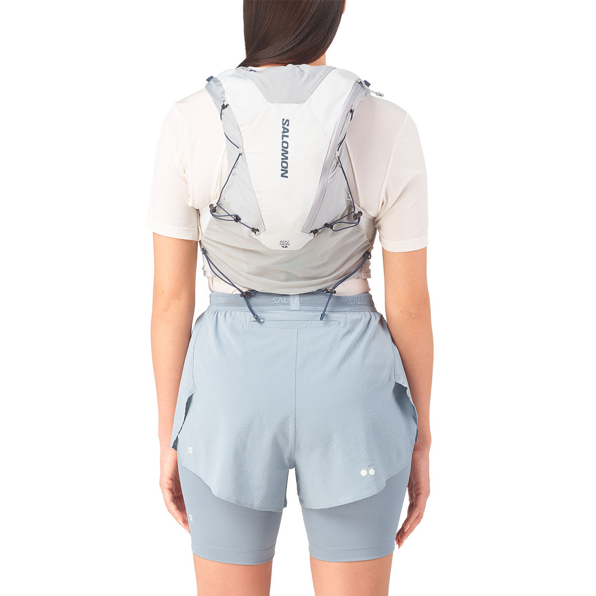 Salomon ADV Skin 12 SET løberygsæk med stropper og flaskeholdere