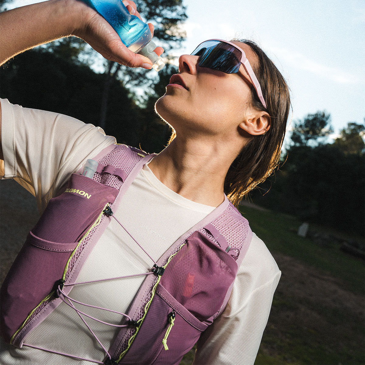 Lilla Salomon Active Skin 4 SET dame taske med drikkeflaske