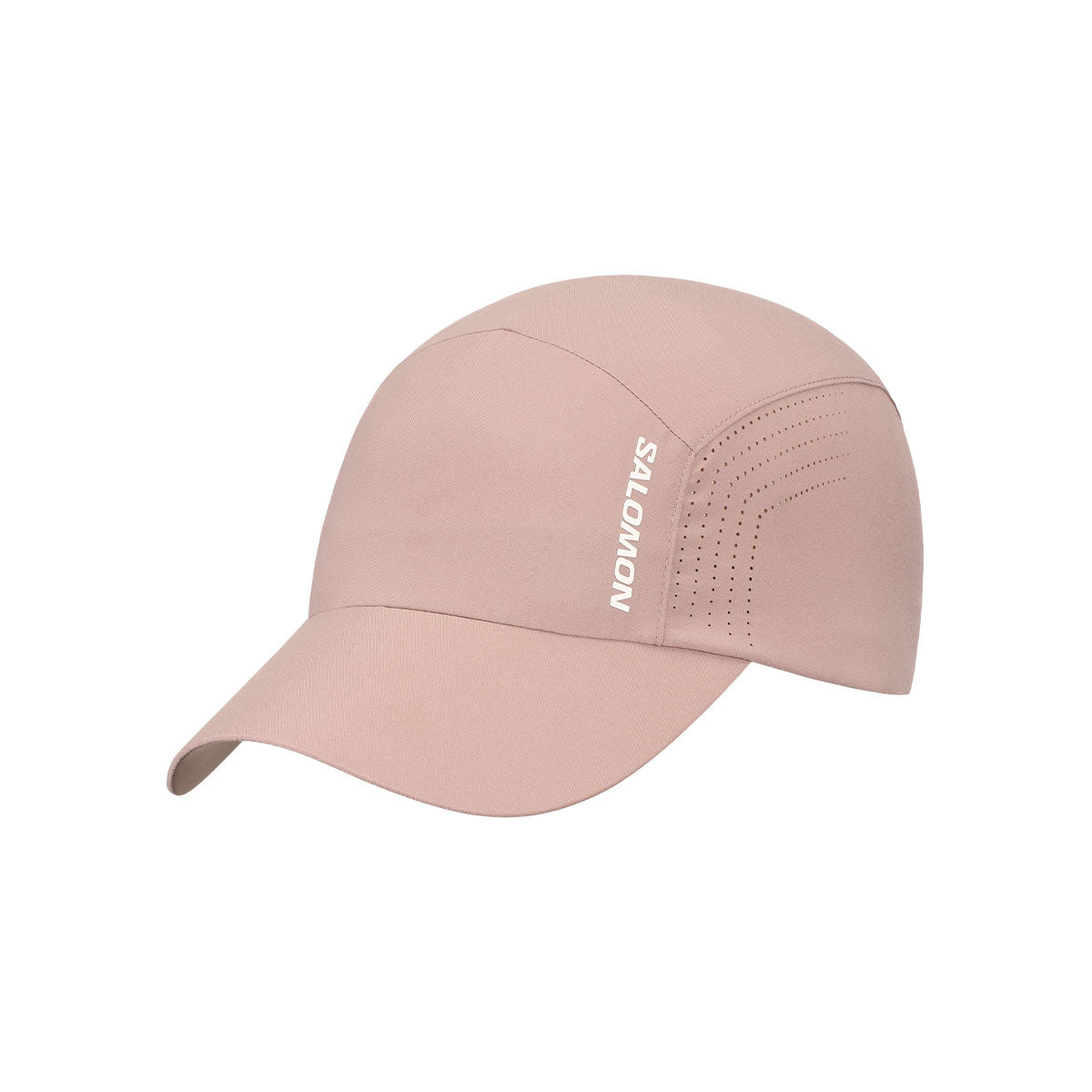 Salomon SHKout cap i rosa med logo og perforeret panel