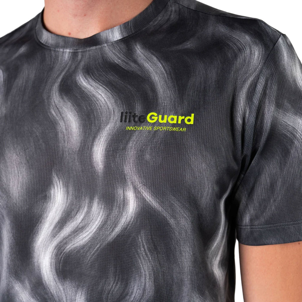 LiiteGuard Race Ground-Tech t-shirt til herre med logo på brystet