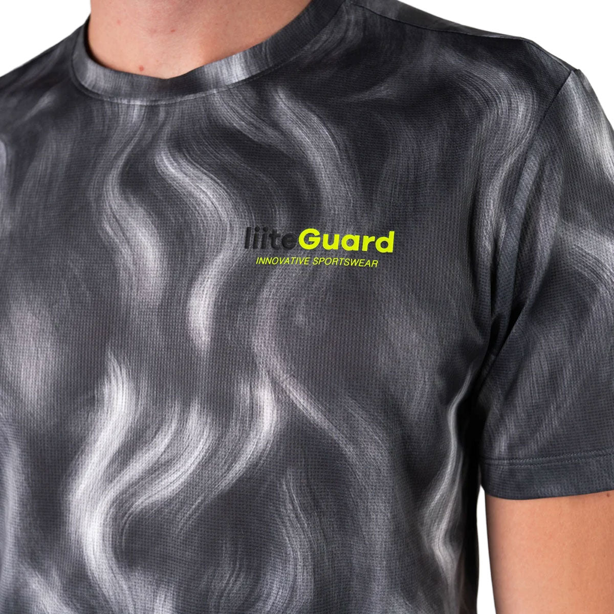 LiiteGuard Race Ground-Tech t-shirt til herre med logo på brystet