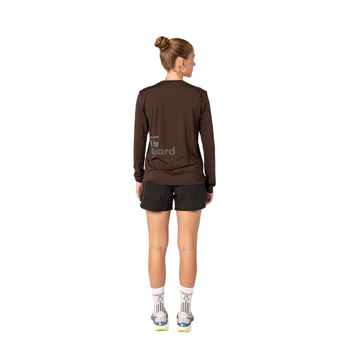 LiiteGuard Ground-Tech langærmet T-shirt til dame set bagfra