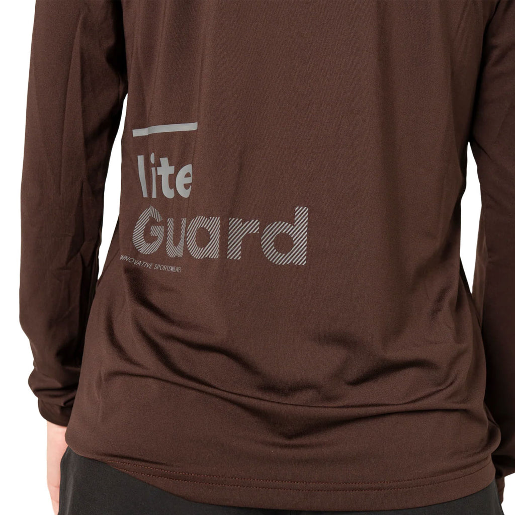 LiiteGuard Ground-Tech langærmet T-shirt dame med logo foran